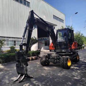 75型輪式抓木機